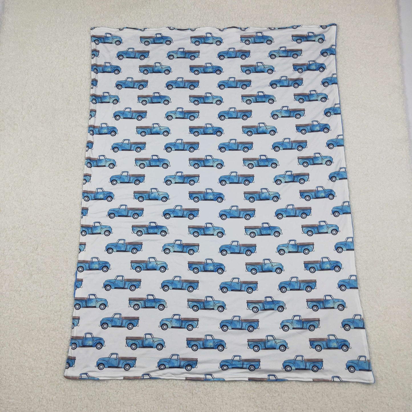 Baby Kids Truck Minky blankets