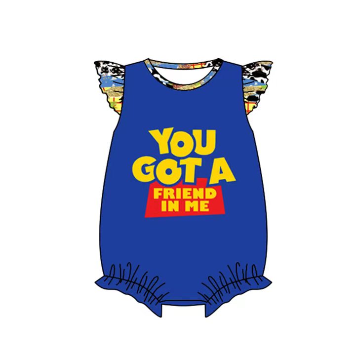 Baby Infant Girls Friend Toy Summer Rompers preorder(moq 5)