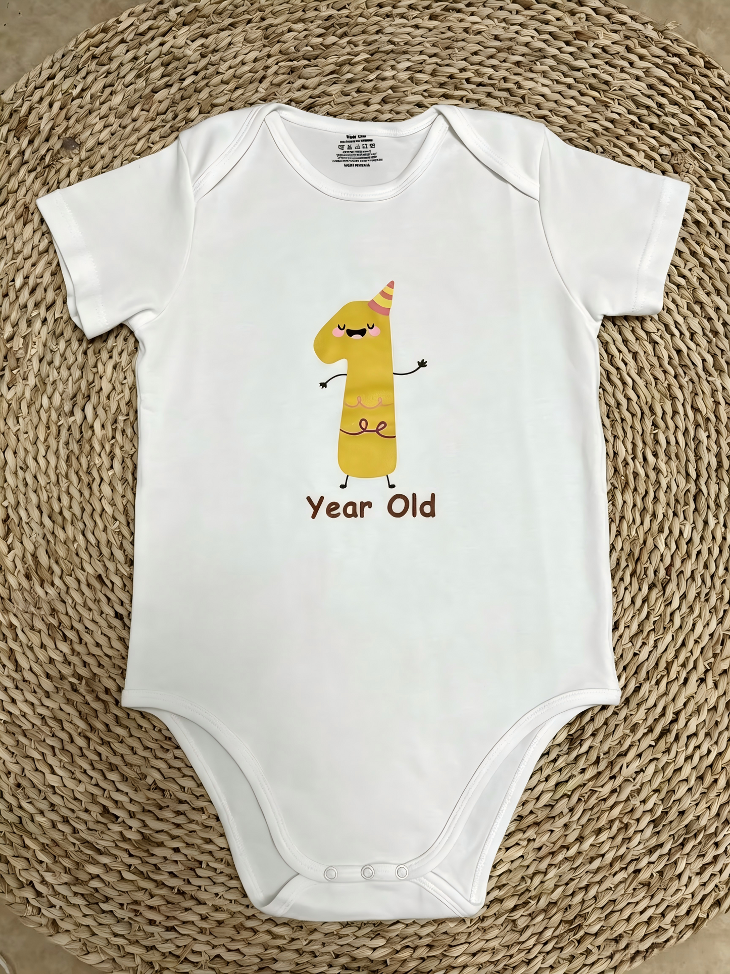 Sibling Baby Boys Girls Short Sleeve Vinyl Rompers