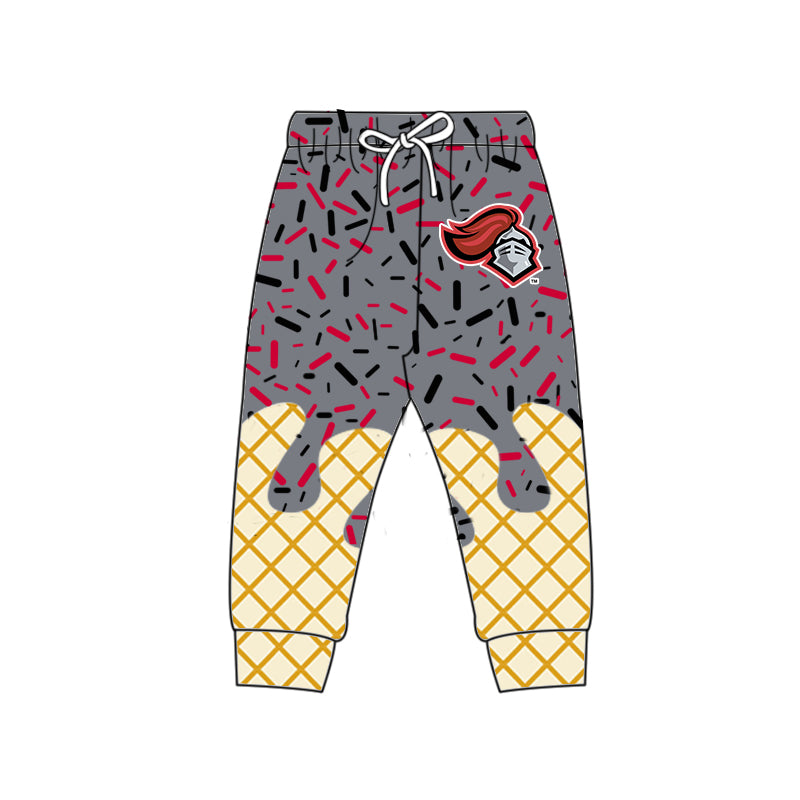 Preorder (moq 5)Baby Boys Gray Spartan Drip Team Pant