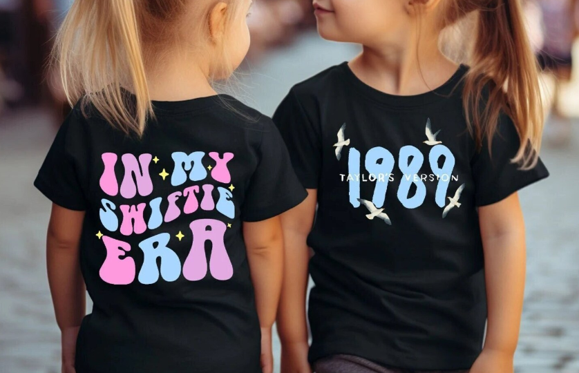 Baby Girls Short Sleeve Black Singer 1989 Summer Tee Shirts Preorder(moq 5)