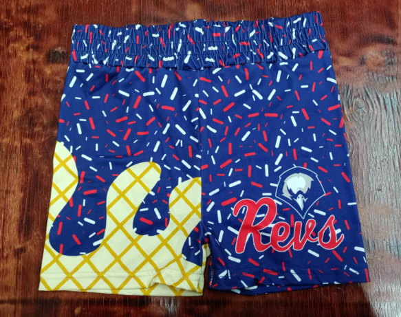 Preorder(moq 5) Baby Boys Hot Blue Revs Team Shorts Bottoms