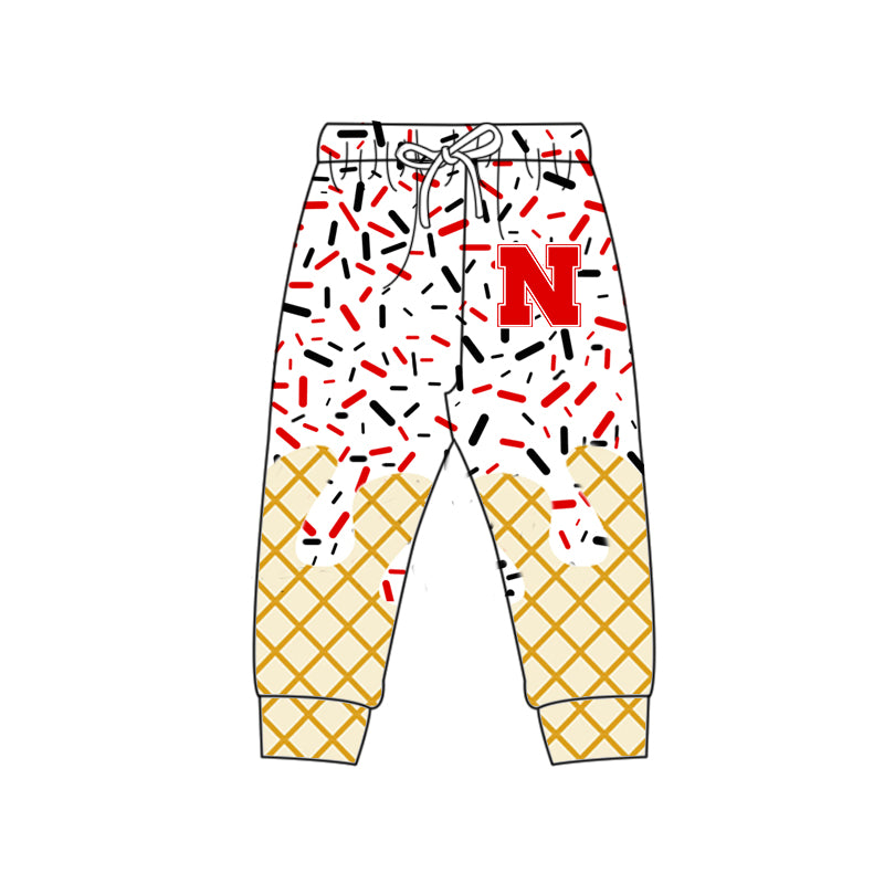 Preorder (moq 5)Baby Boys Red N Drip Team Pant