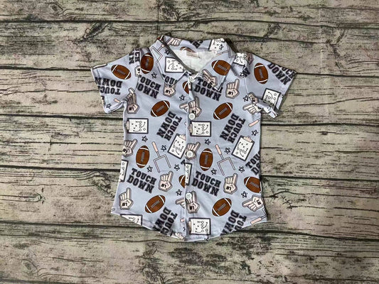 Baby Boys Football Short Sleeve Tee Shirts Tops