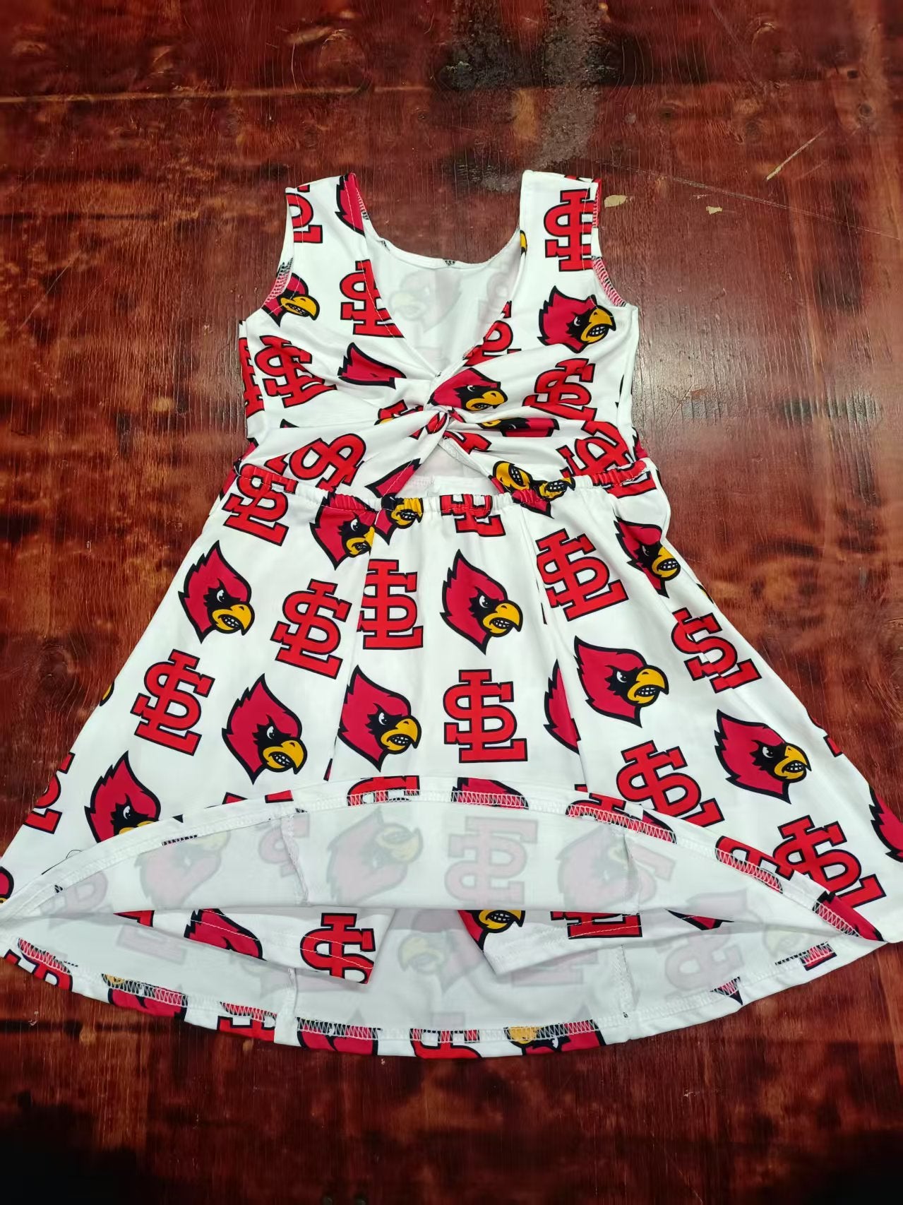 Preorder moq 5 Baby Girls Sleeveless Red LS Plaid Short Knee Length Dresses