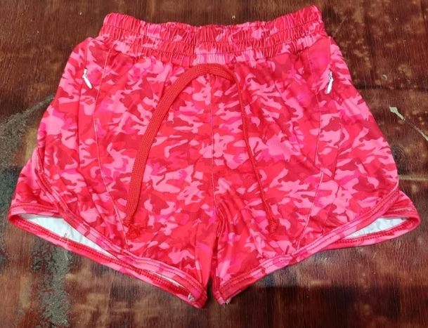 Preorder moq 5 Baby Girls Watermelon Camo Shorts Bottoms With Belt