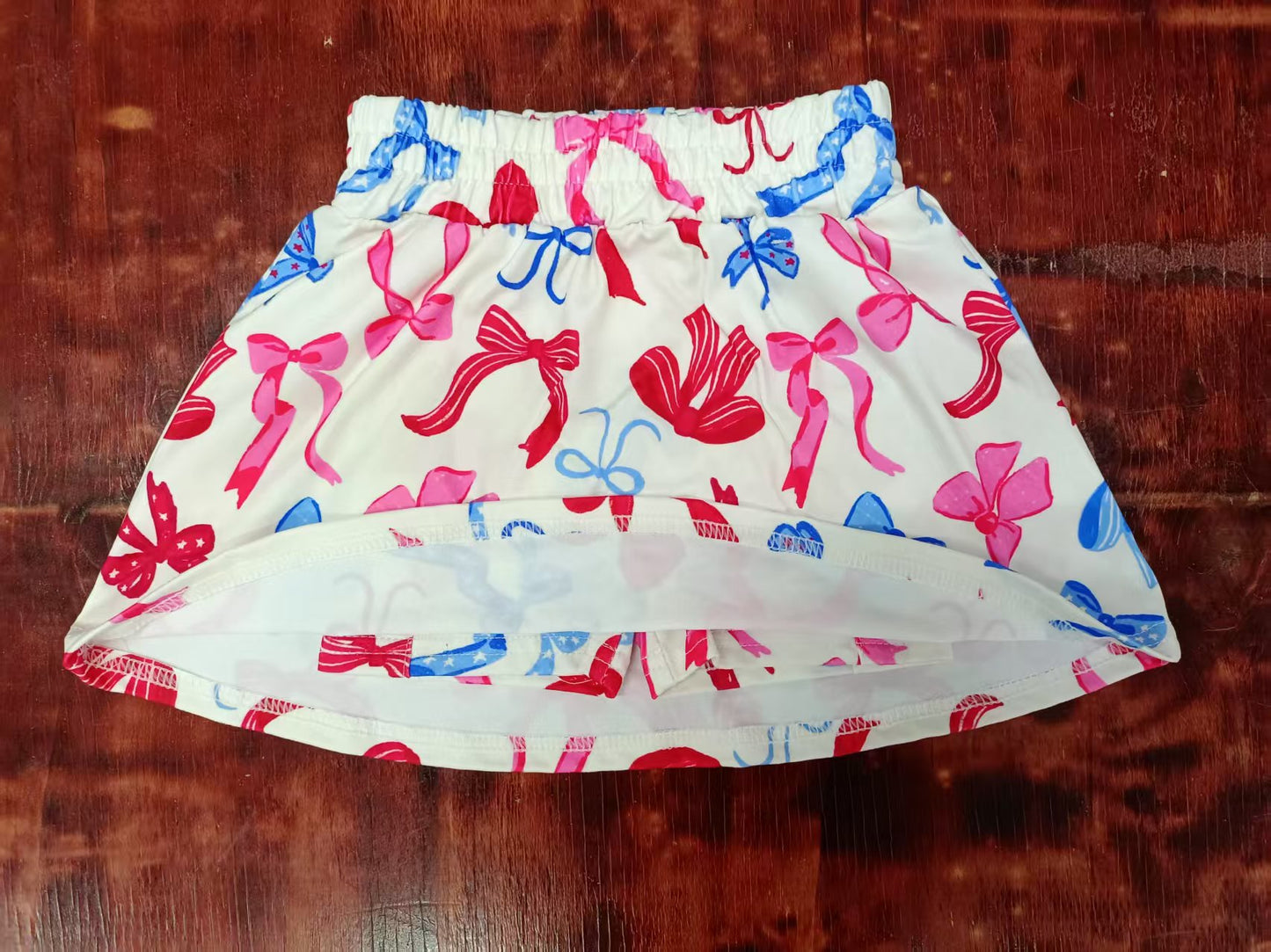 Preorder moq 5 Baby Girls Colorful Bows Short Skirts Bottoms