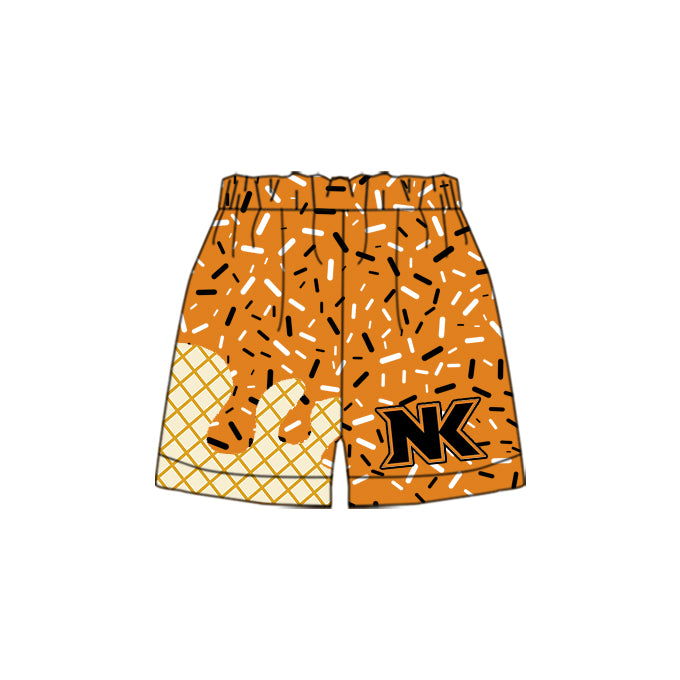 Preorder(moq 5) Baby Boys Orange NK Sprinkles Team Sports Shorts