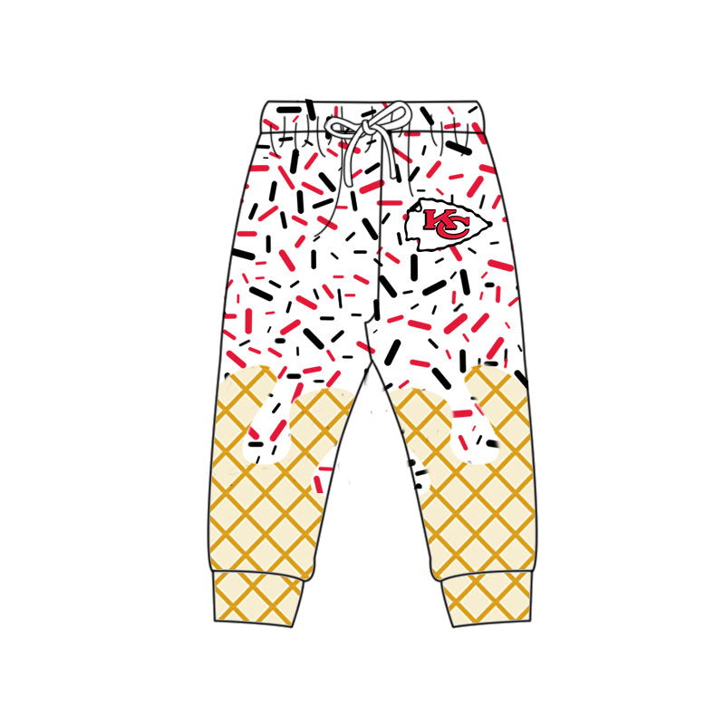 Preorder (moq 5)Baby Boys Drip Red KC Team Pants