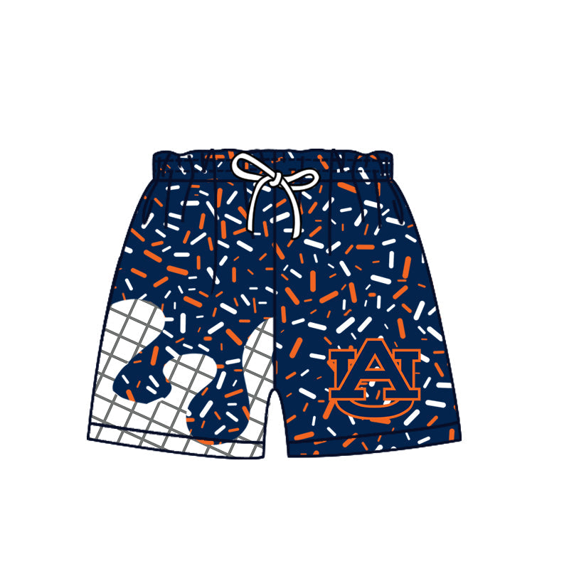 Preorder (moq 5)Baby Boys Navy Sprinkles AU Shorts Bottom