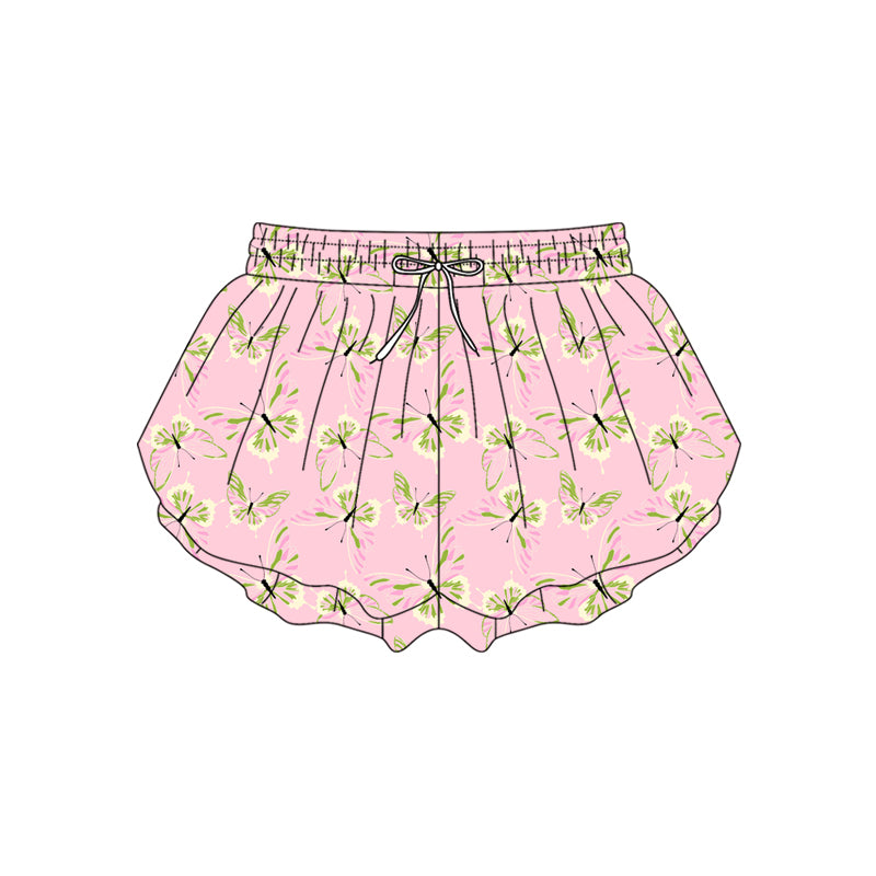 Preorder moq 5 Adult Women Butterfly Ruffle Shorts Bottom