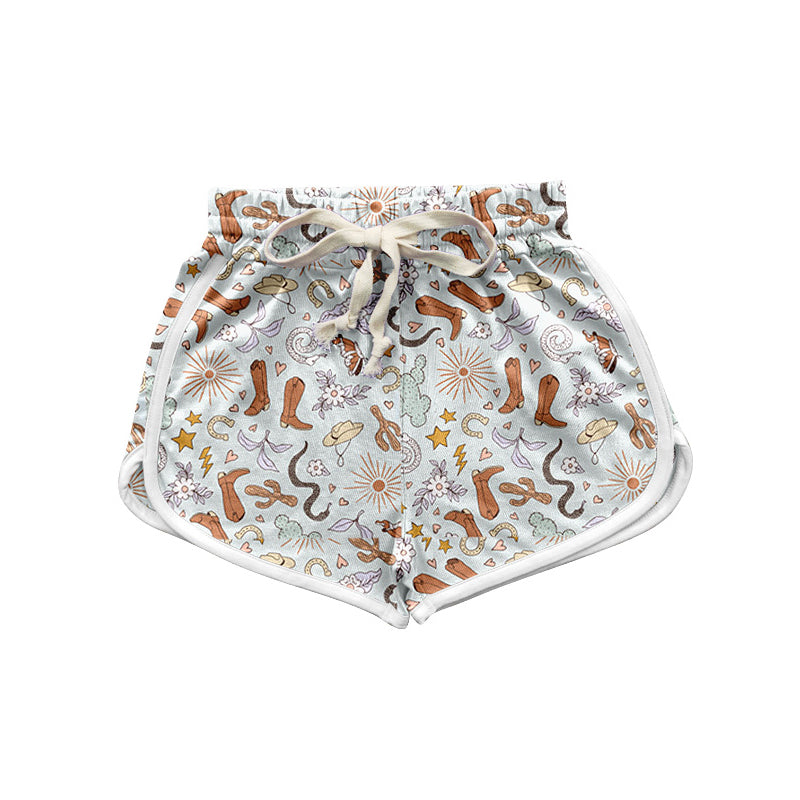 Preorder(moq 5) Adult Women Boots Hats Cactus Sports Shorts Bottoms