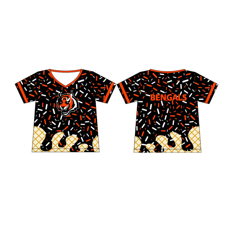 Preorder moq 5 Baby Boys Bengals Team drips Tee Shirts Tops