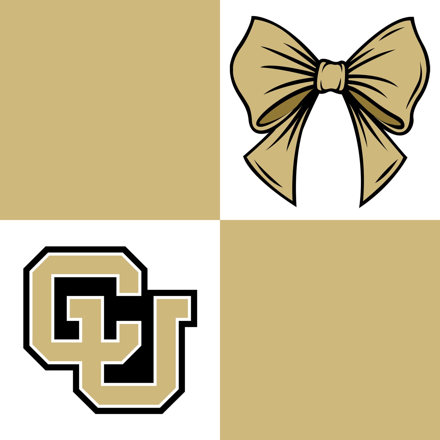 Preorder (moq 5)Baby Girls Gold CU Bows Checked Vest Ruffle Skirt Short Team Clothes Sets