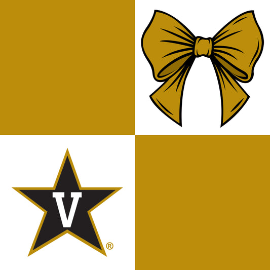 Preorder (moq 5)Baby Girls Gold Bows V Stars Checked Team Ruffle Shorts Bottom