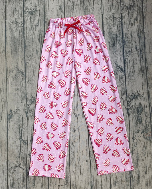 Adult Women Christmas Tree Cakes Pants