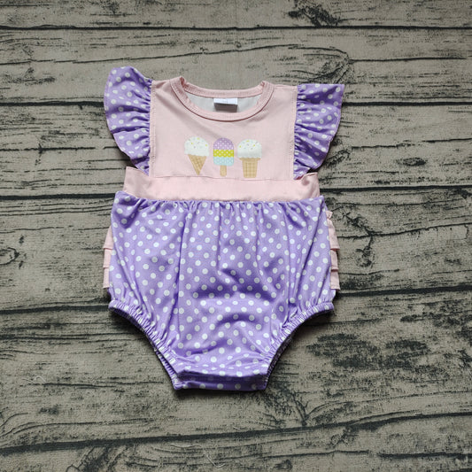 Baby Girls Popstick Ruffle Bubble Summer Rompers