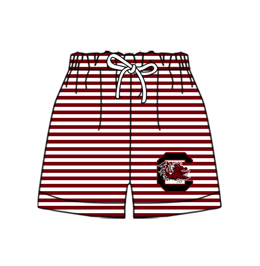 Preorder moq 5 Baby Boys Team Stripe Shorts Bottom