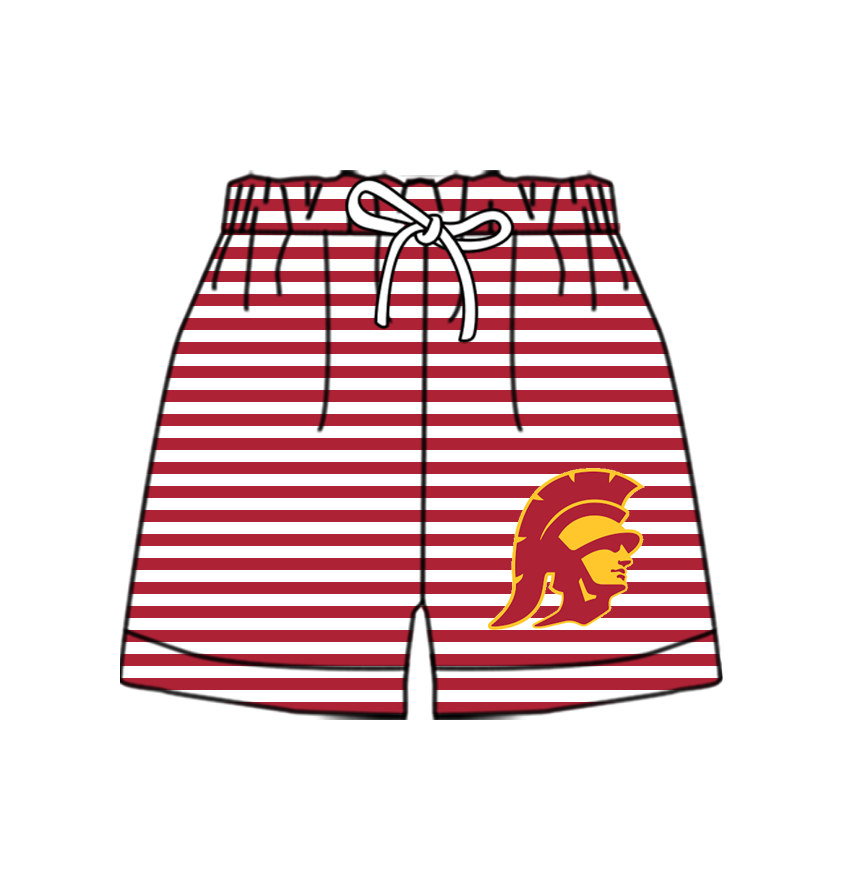 Preorder moq 5 Baby Boys Team Stripe Shorts Bottom
