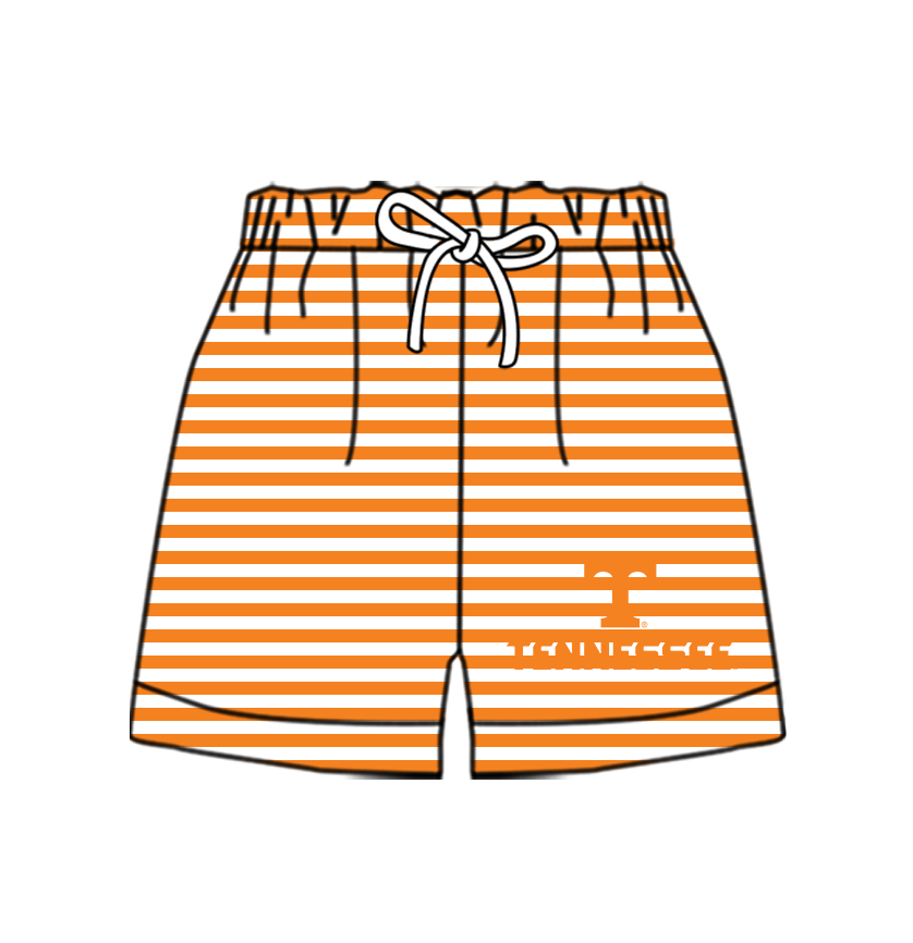 Preorder moq 5 Baby Boys Team Stripe Shorts Bottom