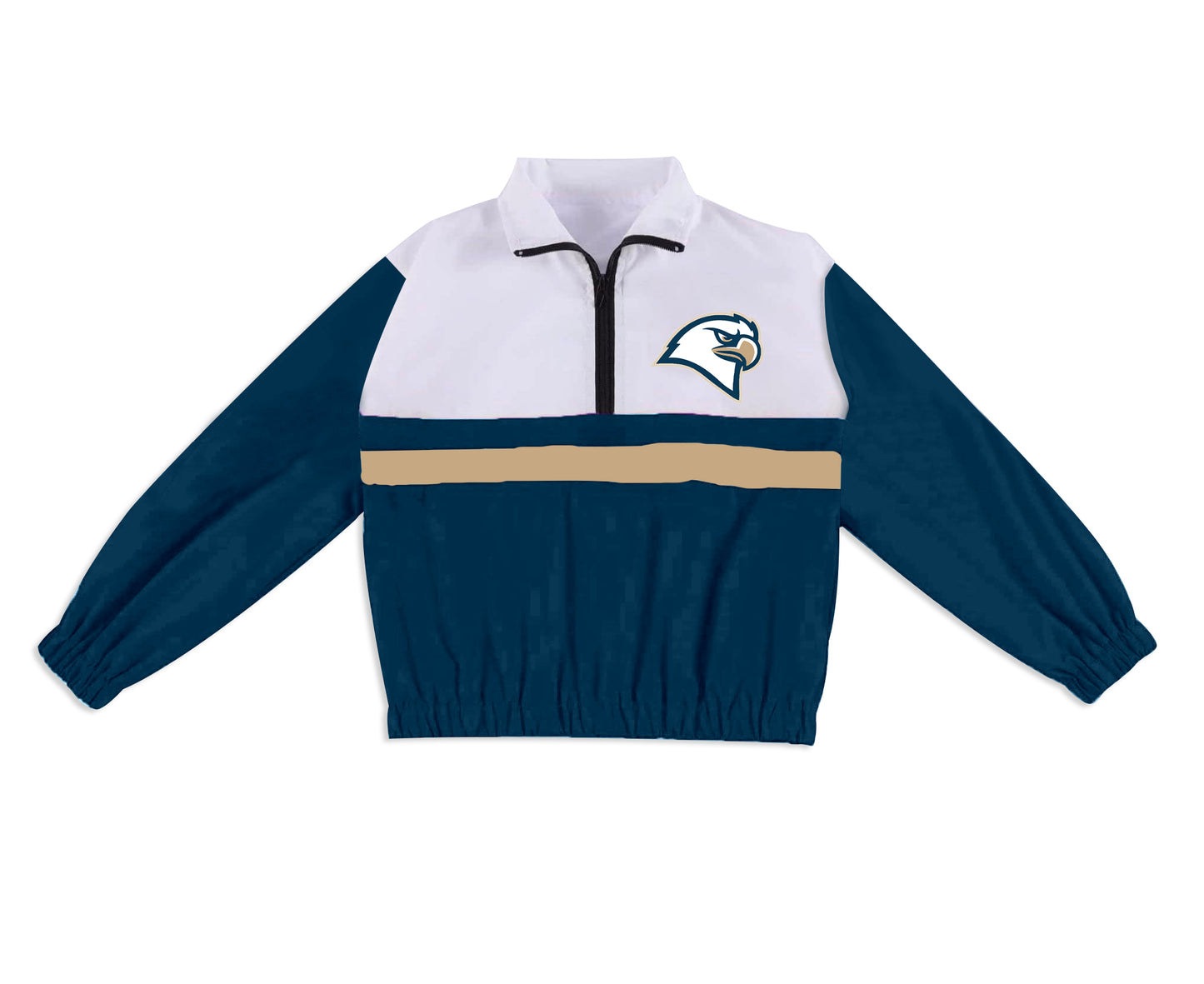 Preorder (moq 5)Baby Boys Long Sleeve Eagles Team Zip Pullovers Tops