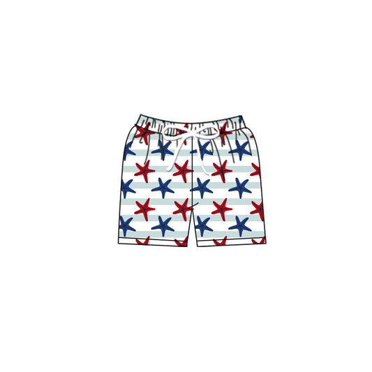 Baby Boys Sea World Swimming Stars Trunks Bottom Preorder