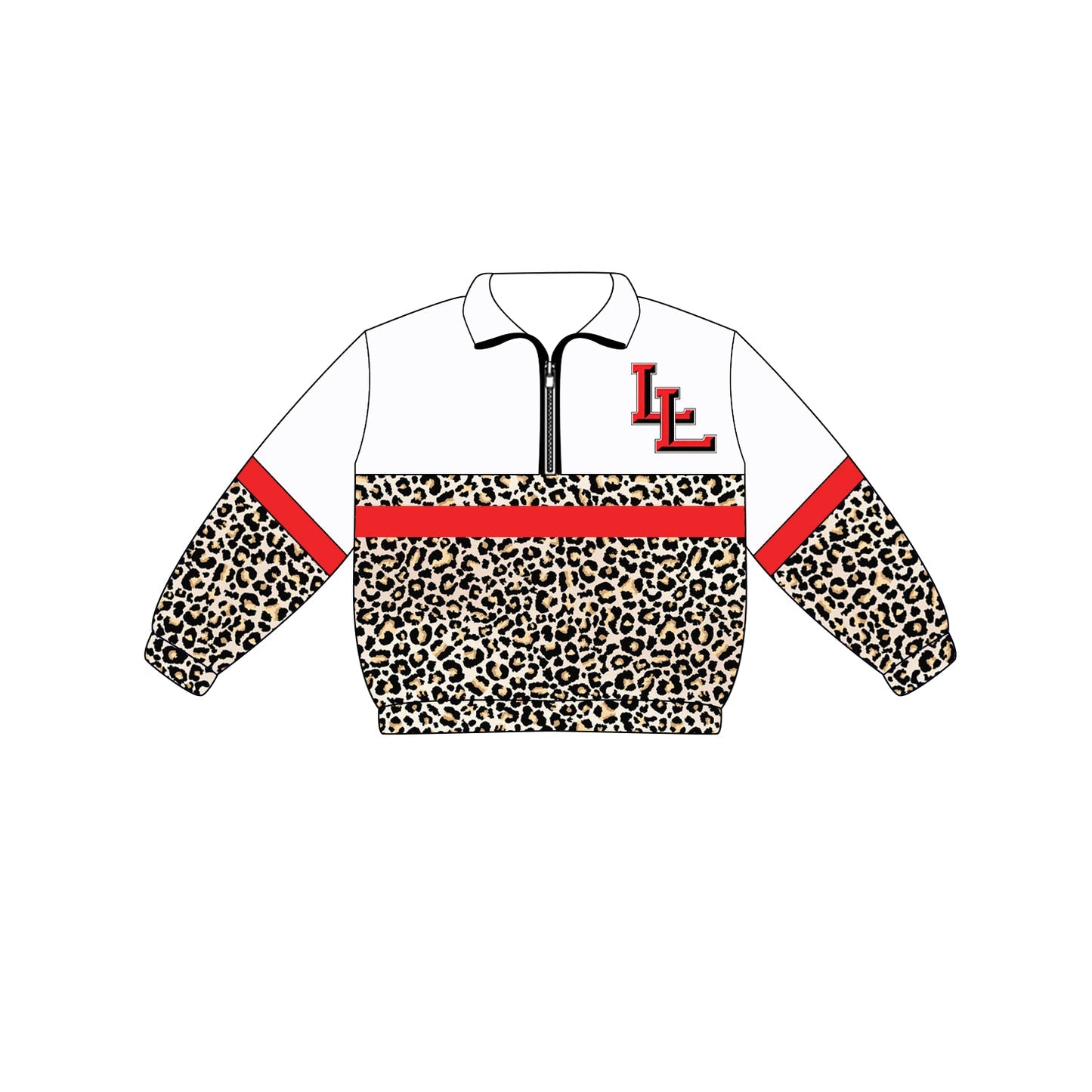 Preorder (moq 5)Baby Boys Long Sleeve Team Zip Pullovers Tops