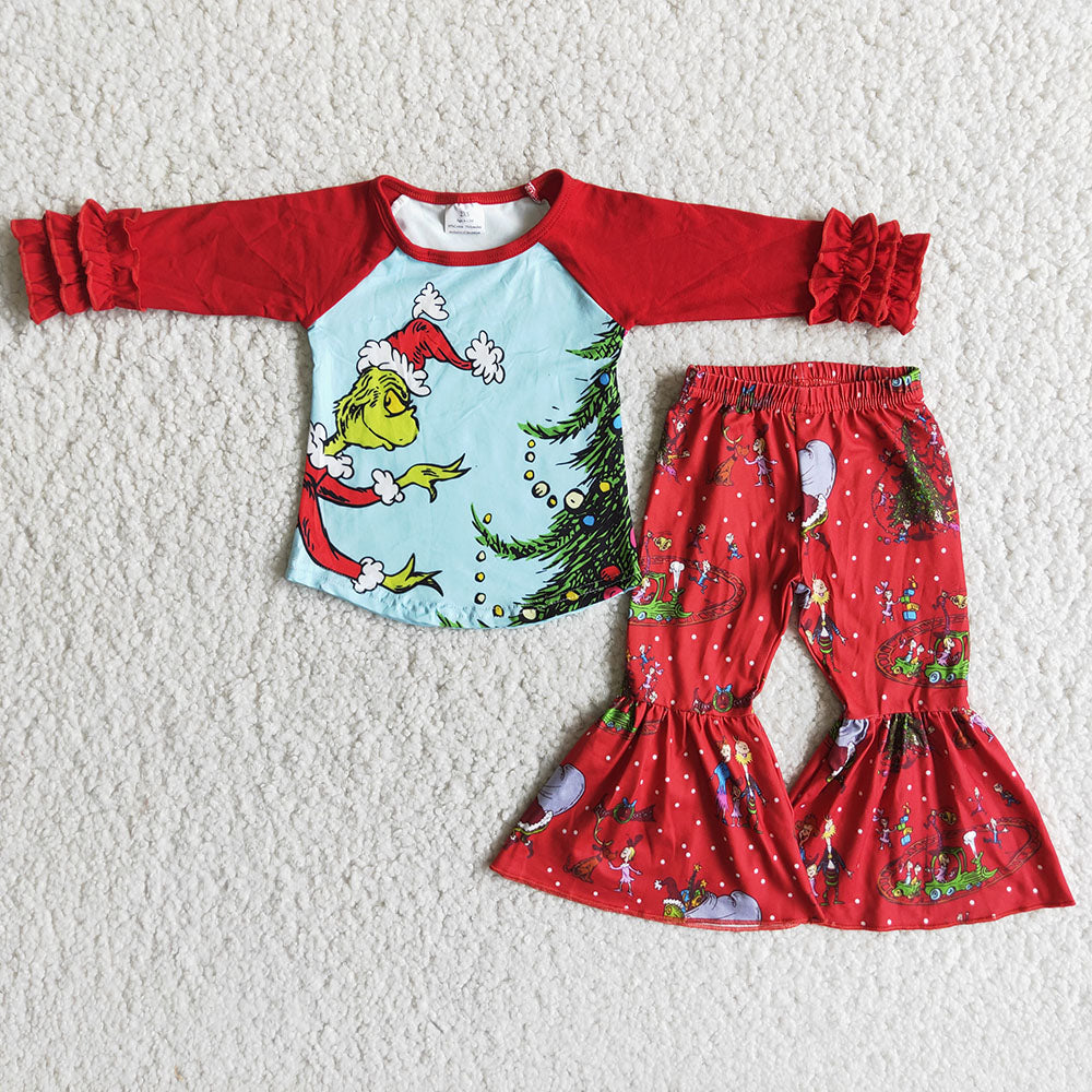Grin tree bell Christmas set-Promotion