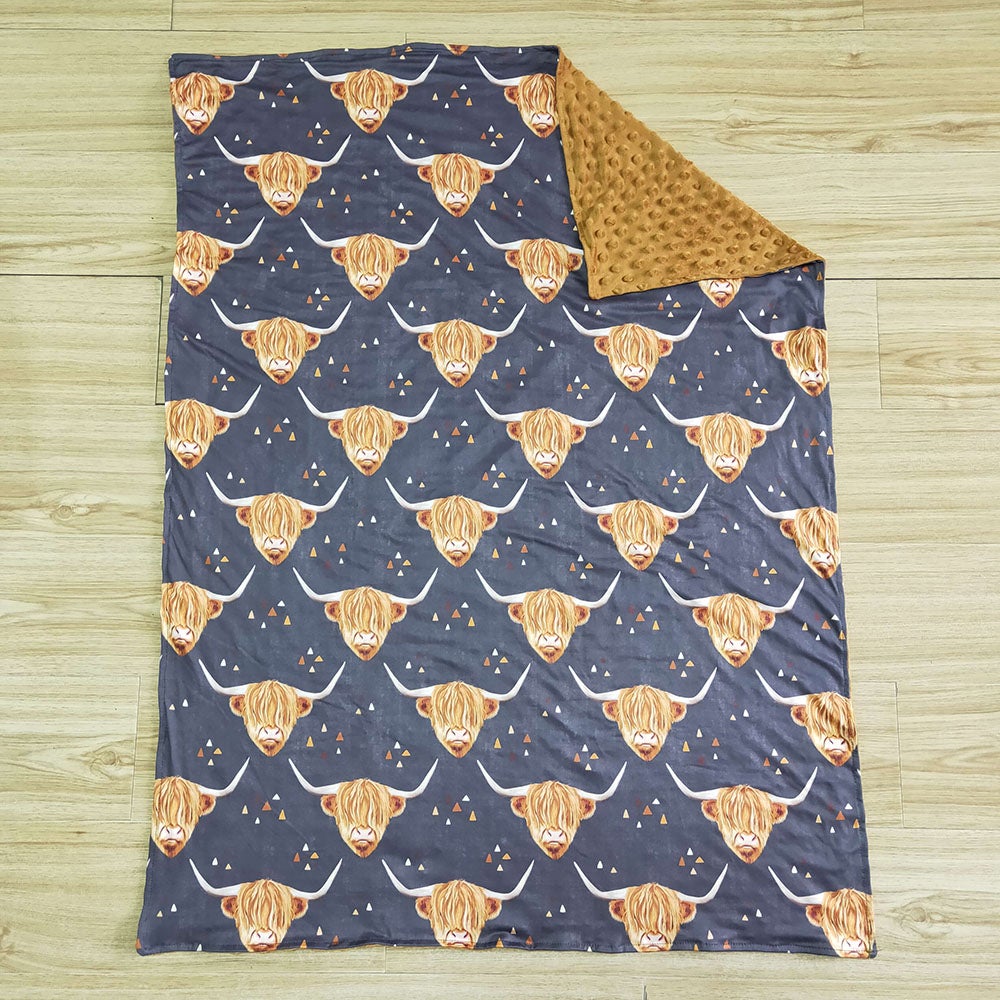 USA Shop Western Cow blankets