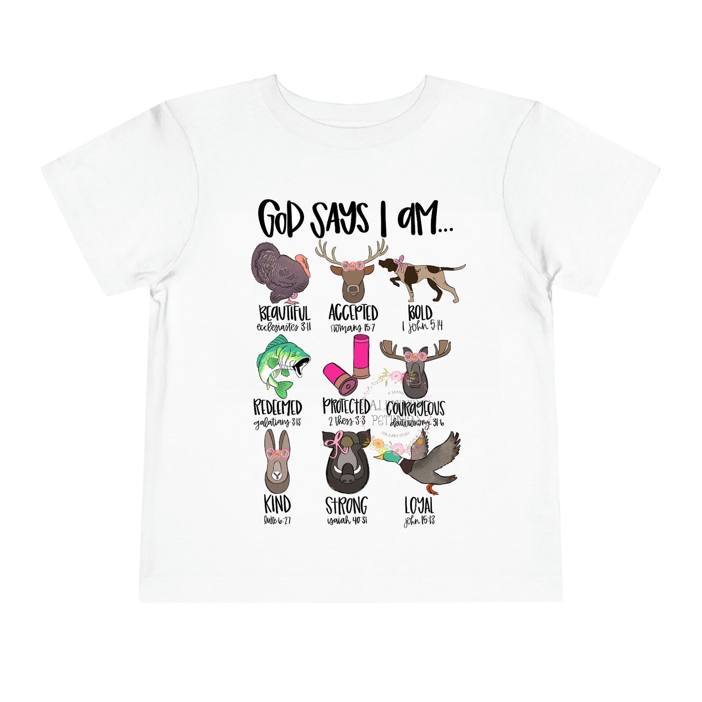 Baby Girls Short Sleeve Hunting Tee Shirts Preorder(moq 5)