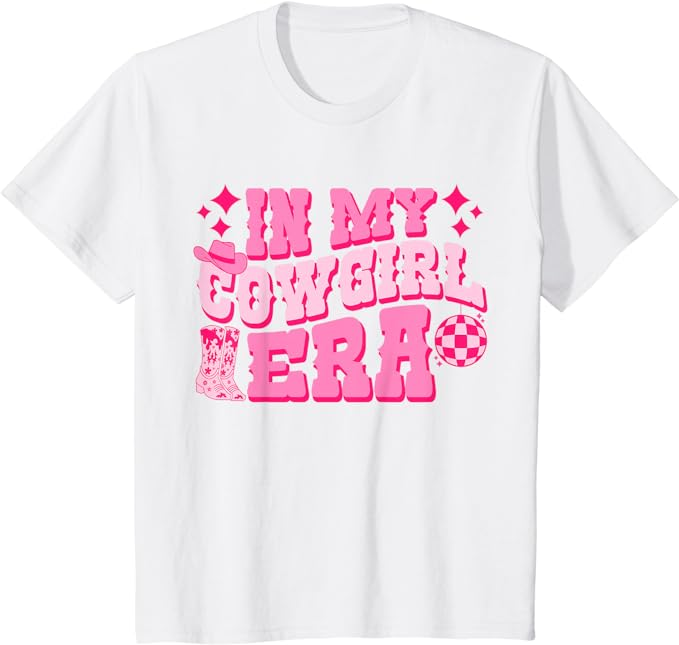 Baby Girls Cowgirl Era Short Sleeve Tee Tops Preorder(moq 5)