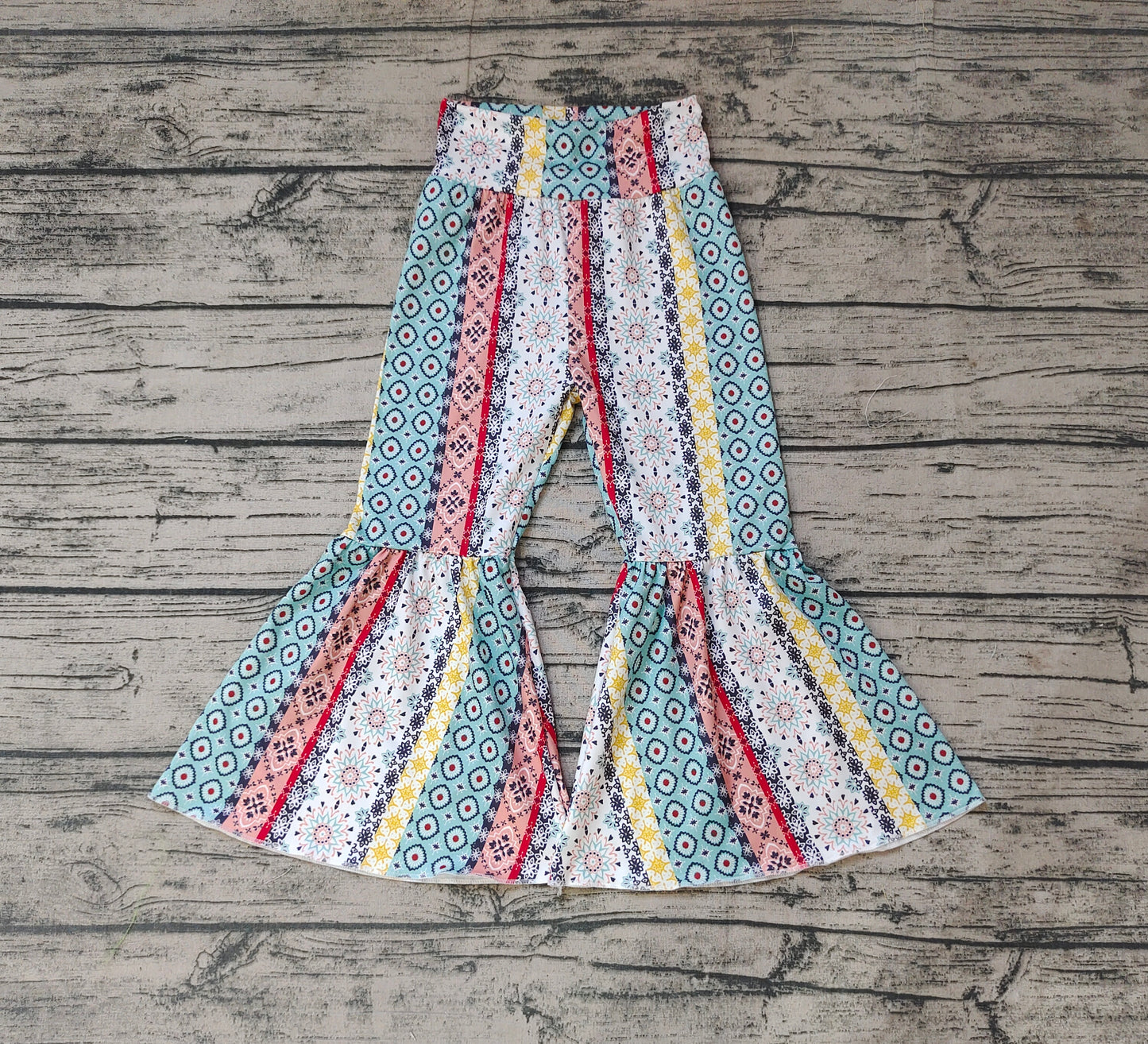 Baby Girls Bohemian Styles Bell Pants