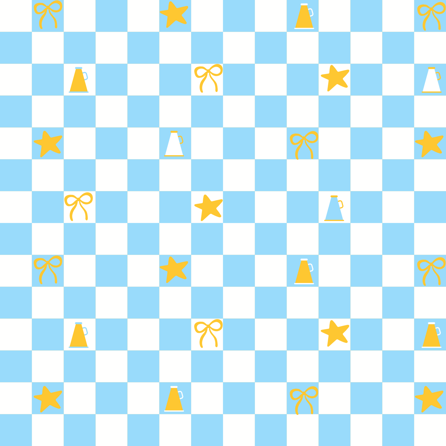 Preorder (moq 5)Baby Girls White Light Blue Checked Cheer Team Shorts Bottoms