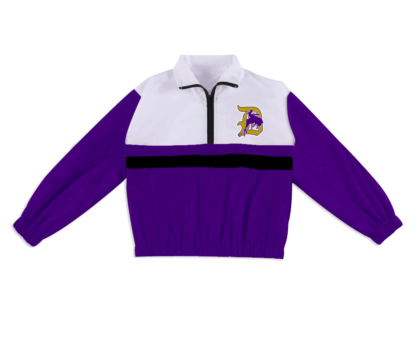Preorder (moq 5)Baby Boys Long Sleeve D’Hanis Team Zip Pullovers Tops