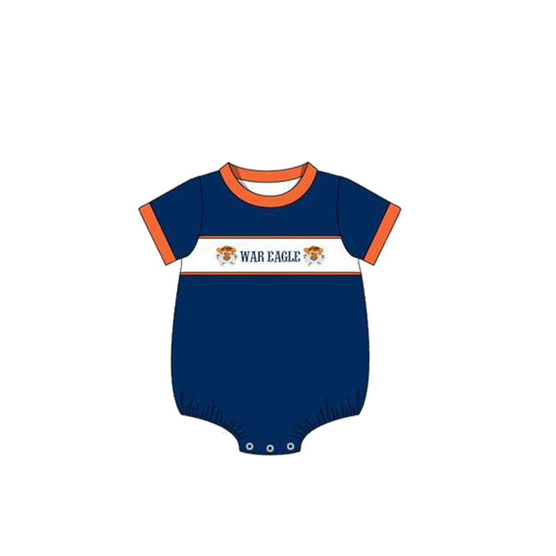 Preorder(moq 5)Baby Infant Boys War Eagle Team Rompers
