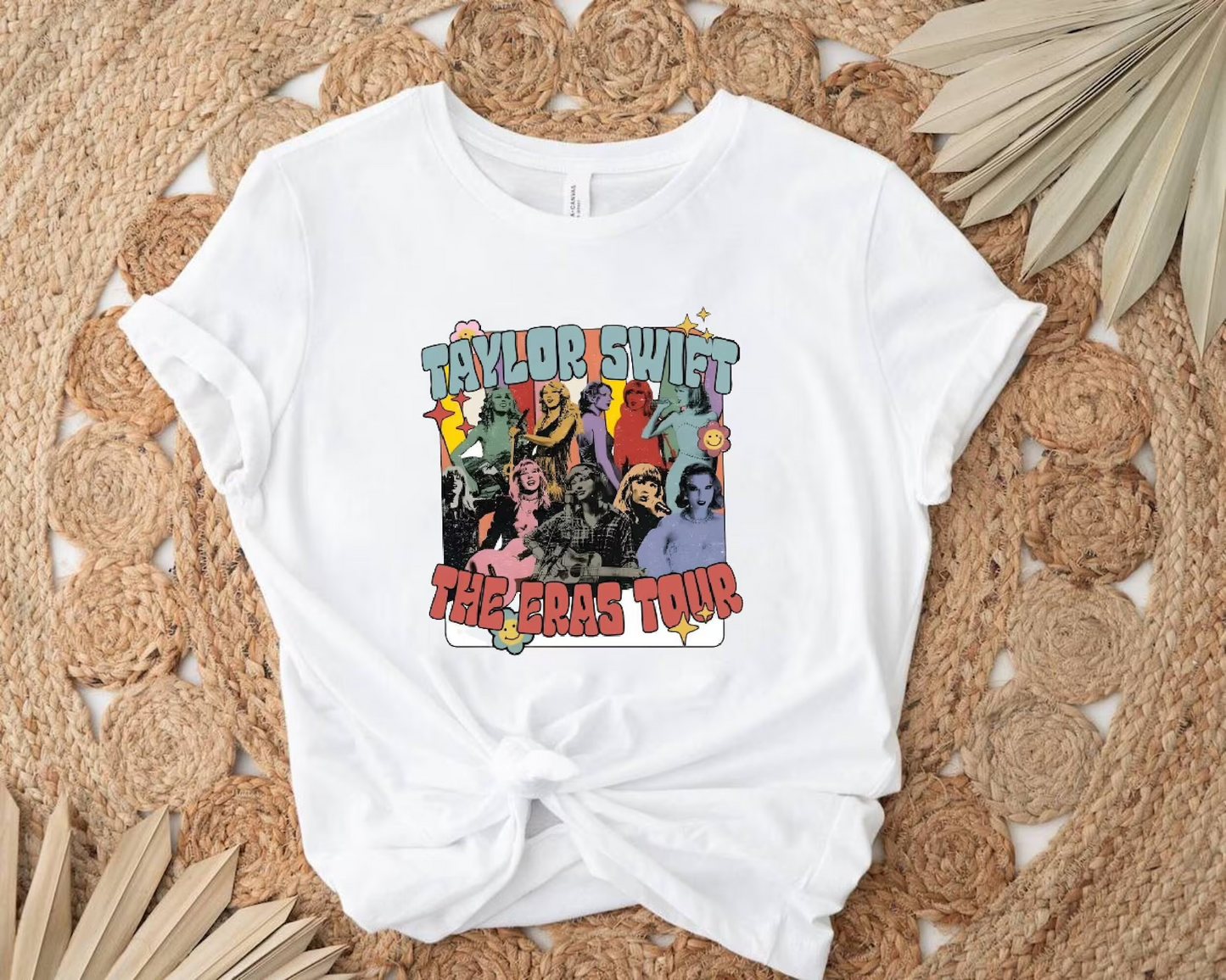 Baby Girls Short Sleeve Taylor White Summer Tee Shirts Preorder(moq 5)