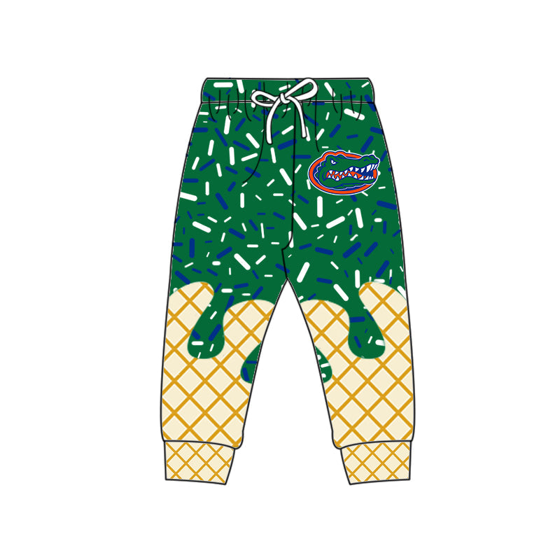 Preorder (moq 5)Baby Boys Drip Sprinkles Florida Gators Team Jogger Pants Bottom