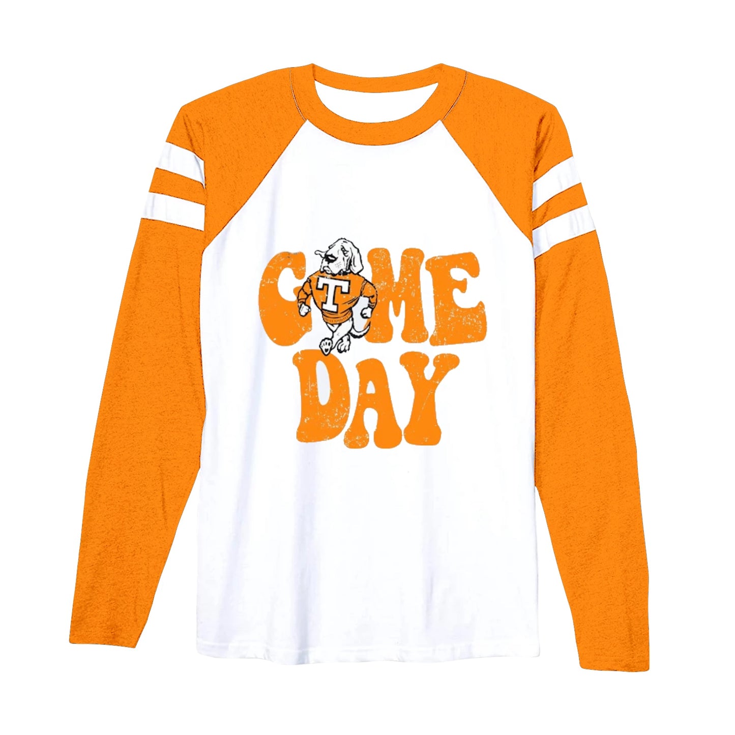 Baby Girls Long Sleeve Tennessee Game Day Dog Team Tee Shirts Preorder(moq 5)