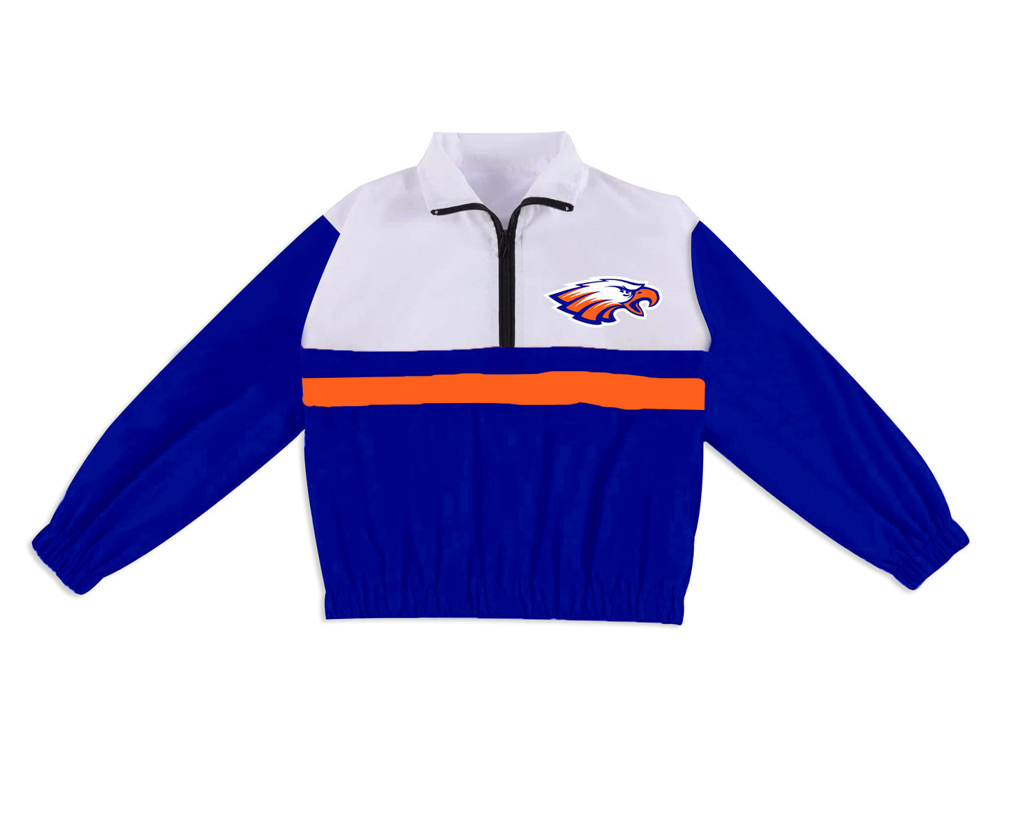 Preorder (moq 5)Baby Boys Long Sleeve Eagles Team Zip Pullovers Tops