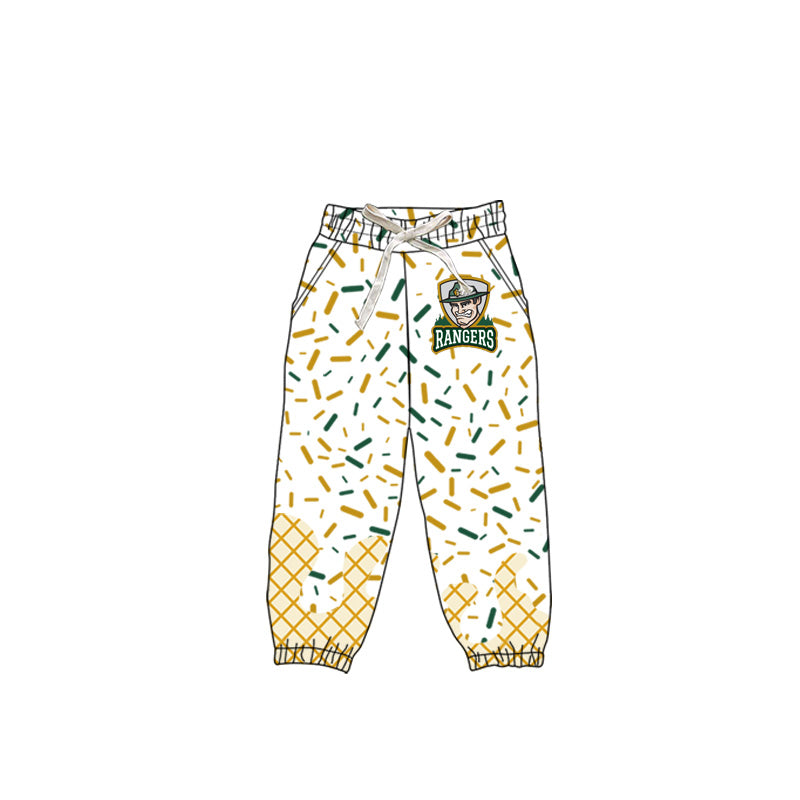 Preorder(moq 5)Baby Boys Rangers Team Jogger Pants Bottoms