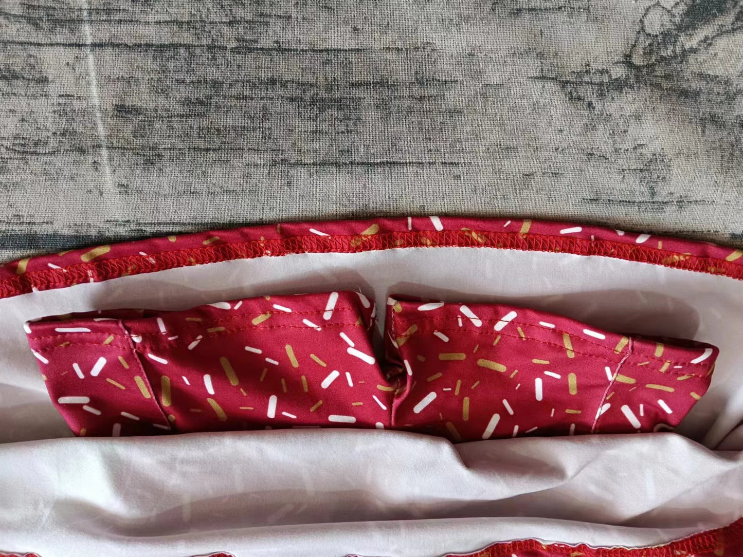 Preorder(moq 5) Baby Girls Red Team Shield Skort Bottoms