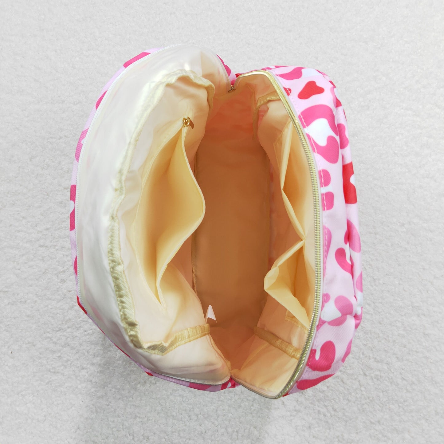 Baby Kids Girls Valentines Pink Leopard Back Bags