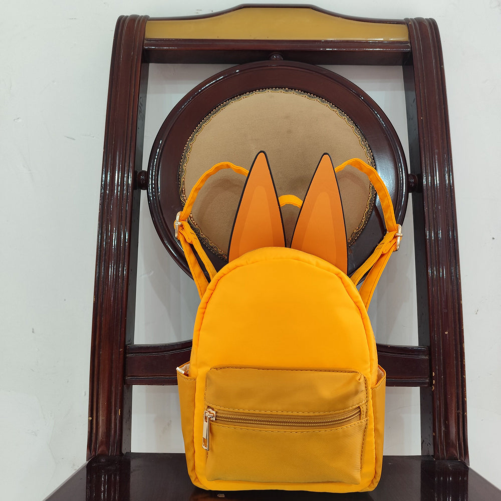 Baby Kids Cute Orange Dog Ears Backpacks Bags