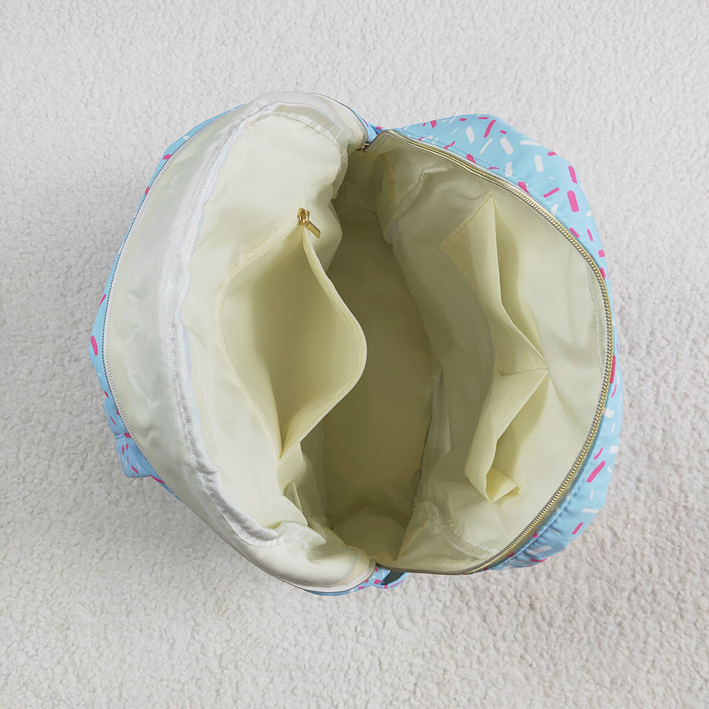 Baby Kids Blue Drips Team School Bags