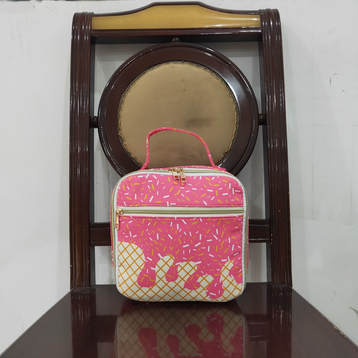USA Shop Baby Girls Watermelon Red Drip Sprinkles School Lunch Boxes