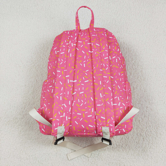 Baby Girls Pink Drips Sprinkles Backpack Bags