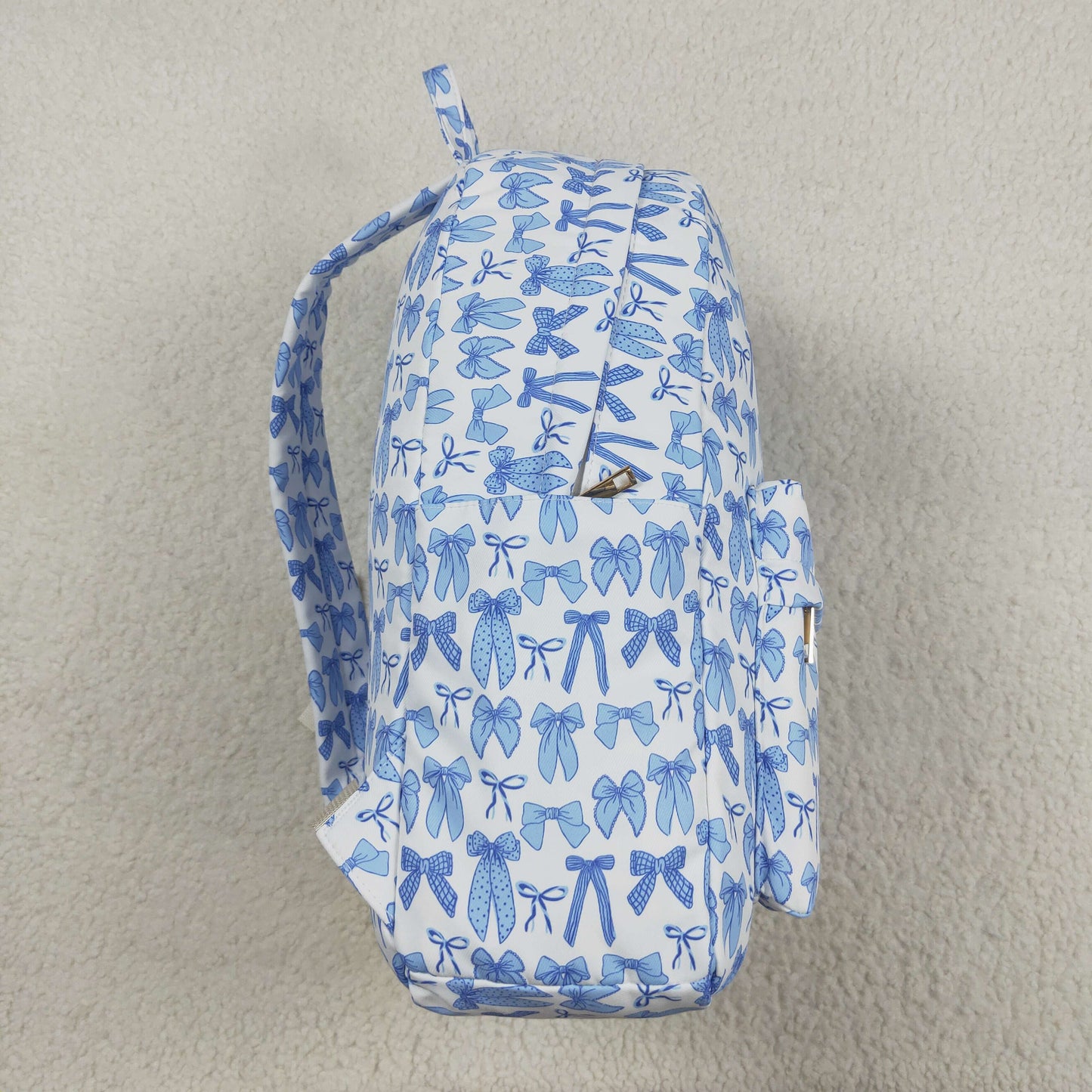USA Shop Baby Girls Blue Bows Backpack School Bags