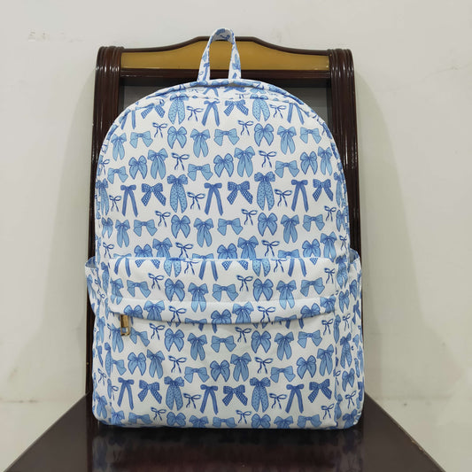USA Shop Baby Girls Blue Bows Backpack School Bags