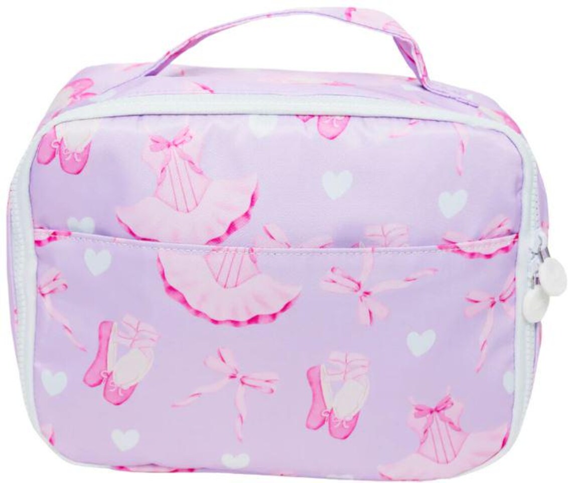 Baby Kids Pink Dancers Print Lunch Boxes Preorder