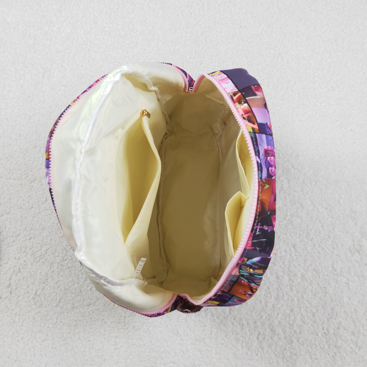 Sibling Baby Girls Cartoon Demon Hunter School Back Bags